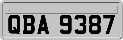 QBA9387