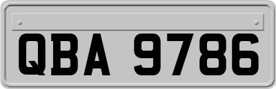 QBA9786