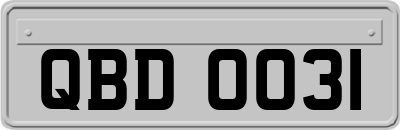 QBD0031