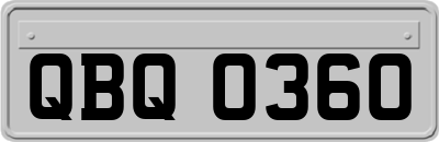 QBQ0360