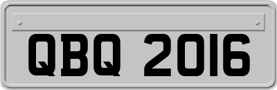 QBQ2016