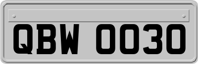 QBW0030