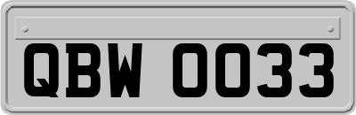 QBW0033