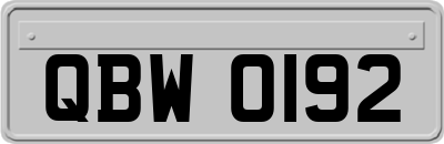 QBW0192