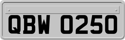 QBW0250
