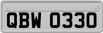 QBW0330