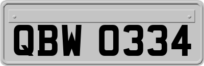 QBW0334