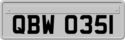 QBW0351