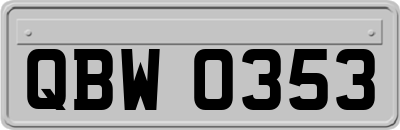 QBW0353
