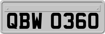 QBW0360