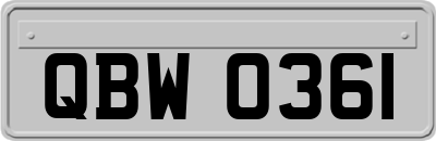 QBW0361
