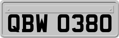 QBW0380
