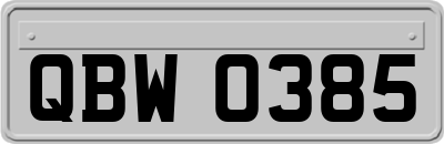 QBW0385