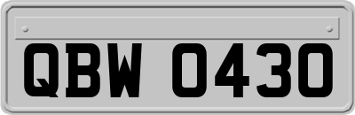 QBW0430