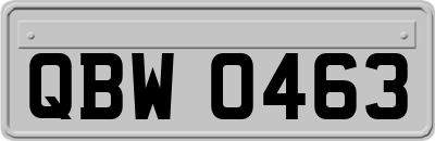 QBW0463