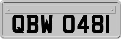 QBW0481