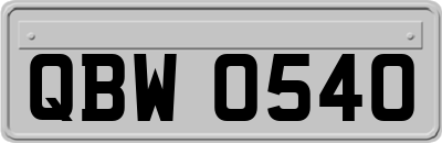 QBW0540