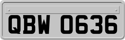 QBW0636