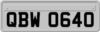 QBW0640
