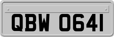 QBW0641