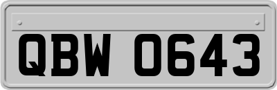 QBW0643