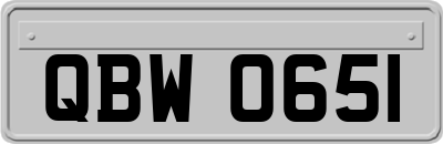 QBW0651
