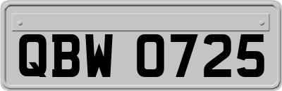 QBW0725