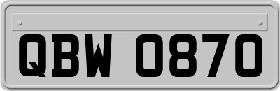 QBW0870