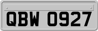 QBW0927
