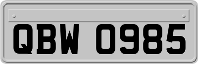QBW0985