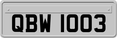 QBW1003
