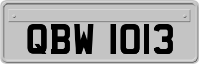 QBW1013