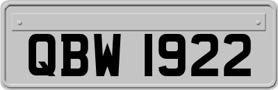 QBW1922