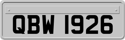 QBW1926