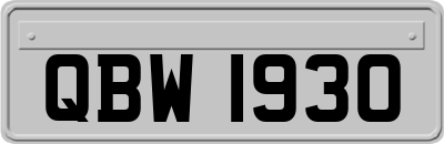 QBW1930