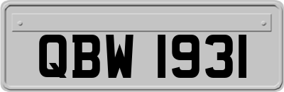 QBW1931