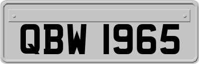 QBW1965