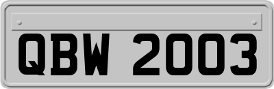 QBW2003