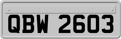 QBW2603