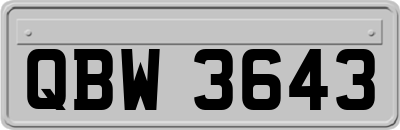 QBW3643