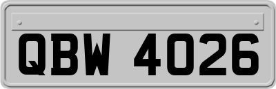 QBW4026