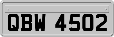 QBW4502