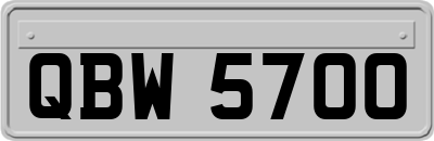 QBW5700