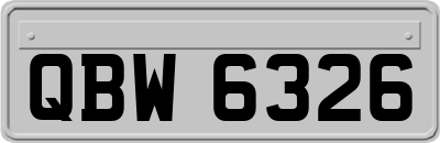 QBW6326