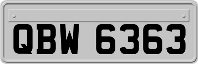 QBW6363