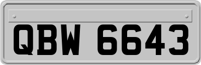 QBW6643