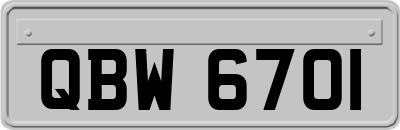 QBW6701