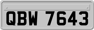 QBW7643