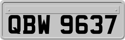 QBW9637