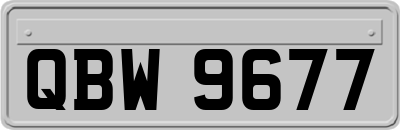 QBW9677